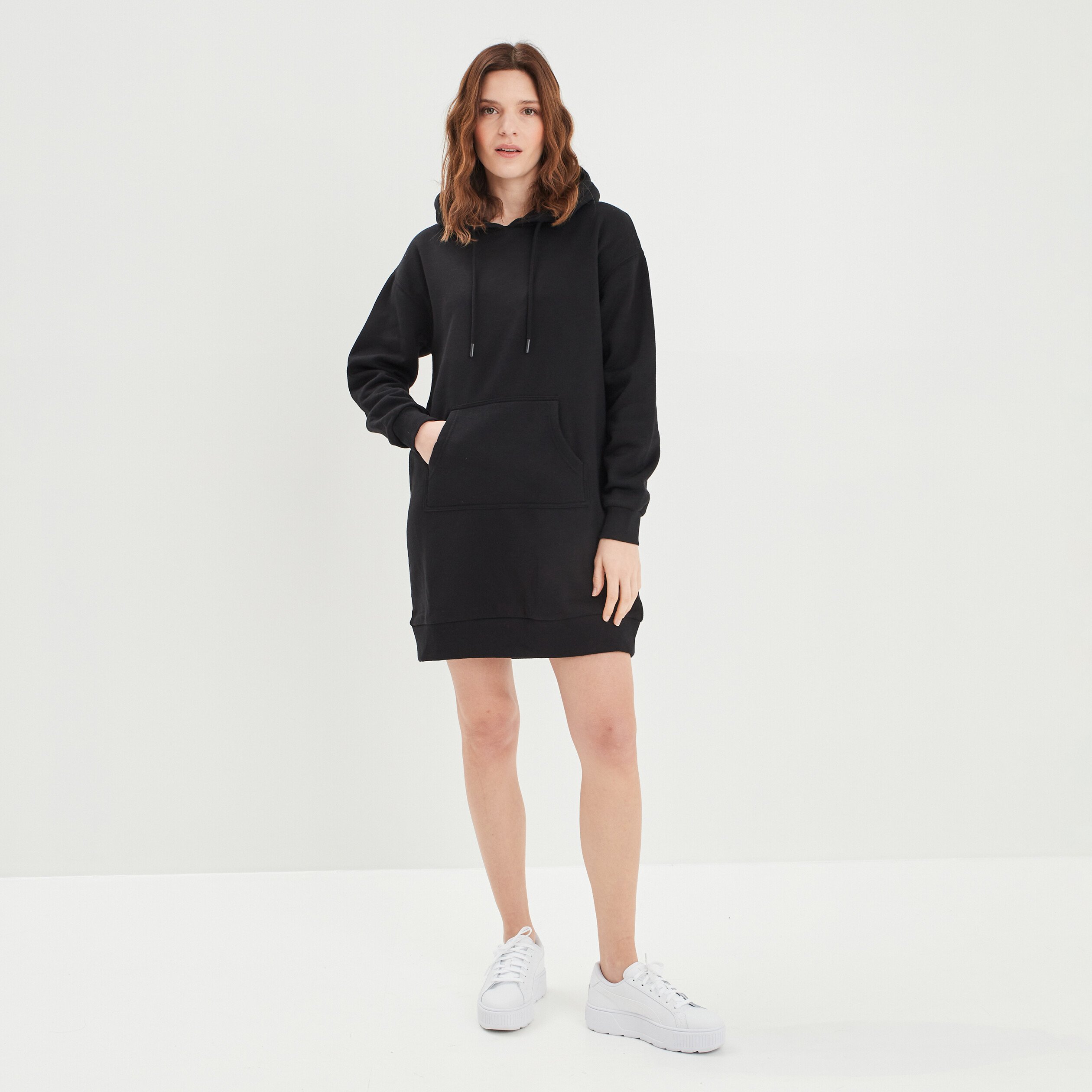 Robe sweat noir sale