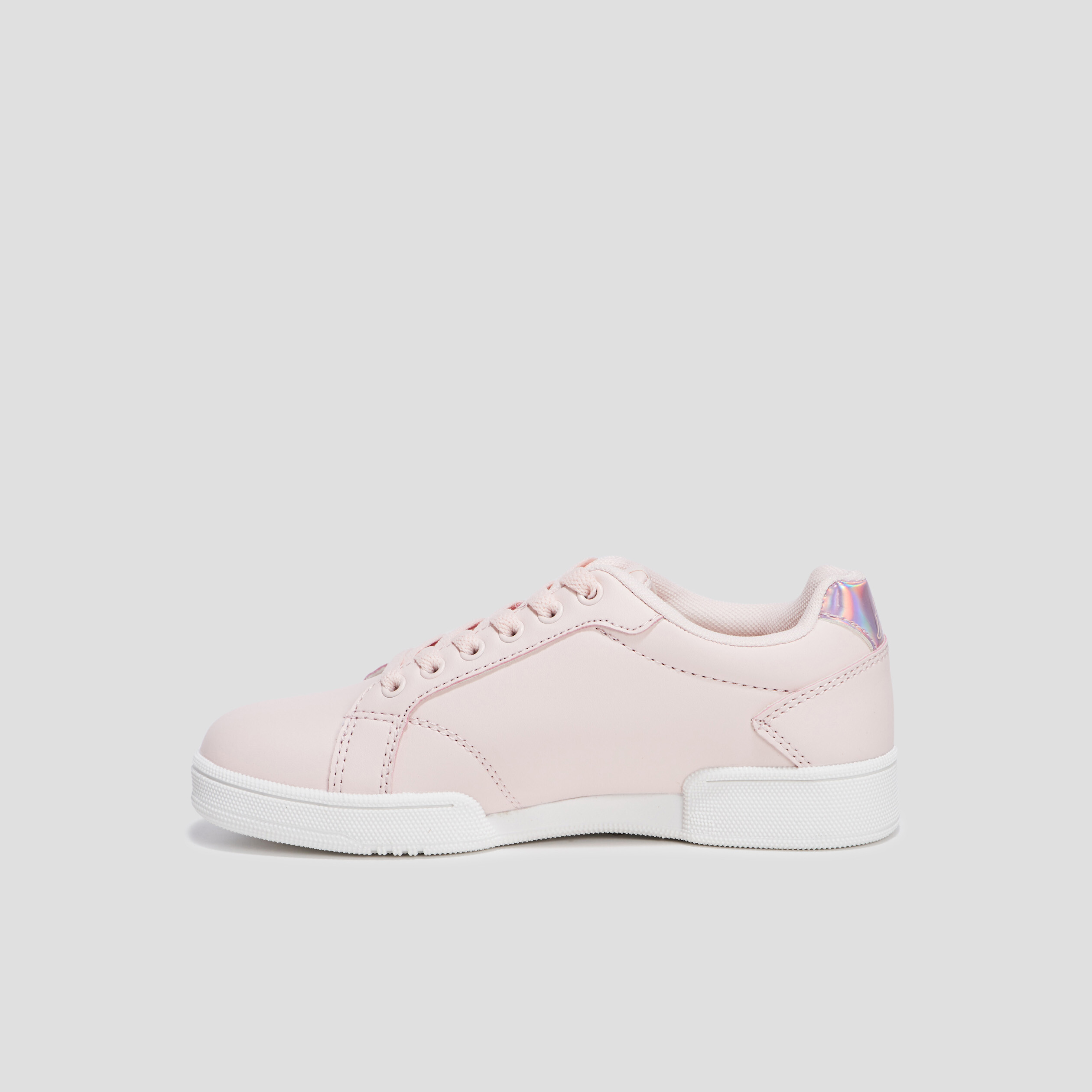 Tennis lacets Kappa Adenis rose fille La Halle