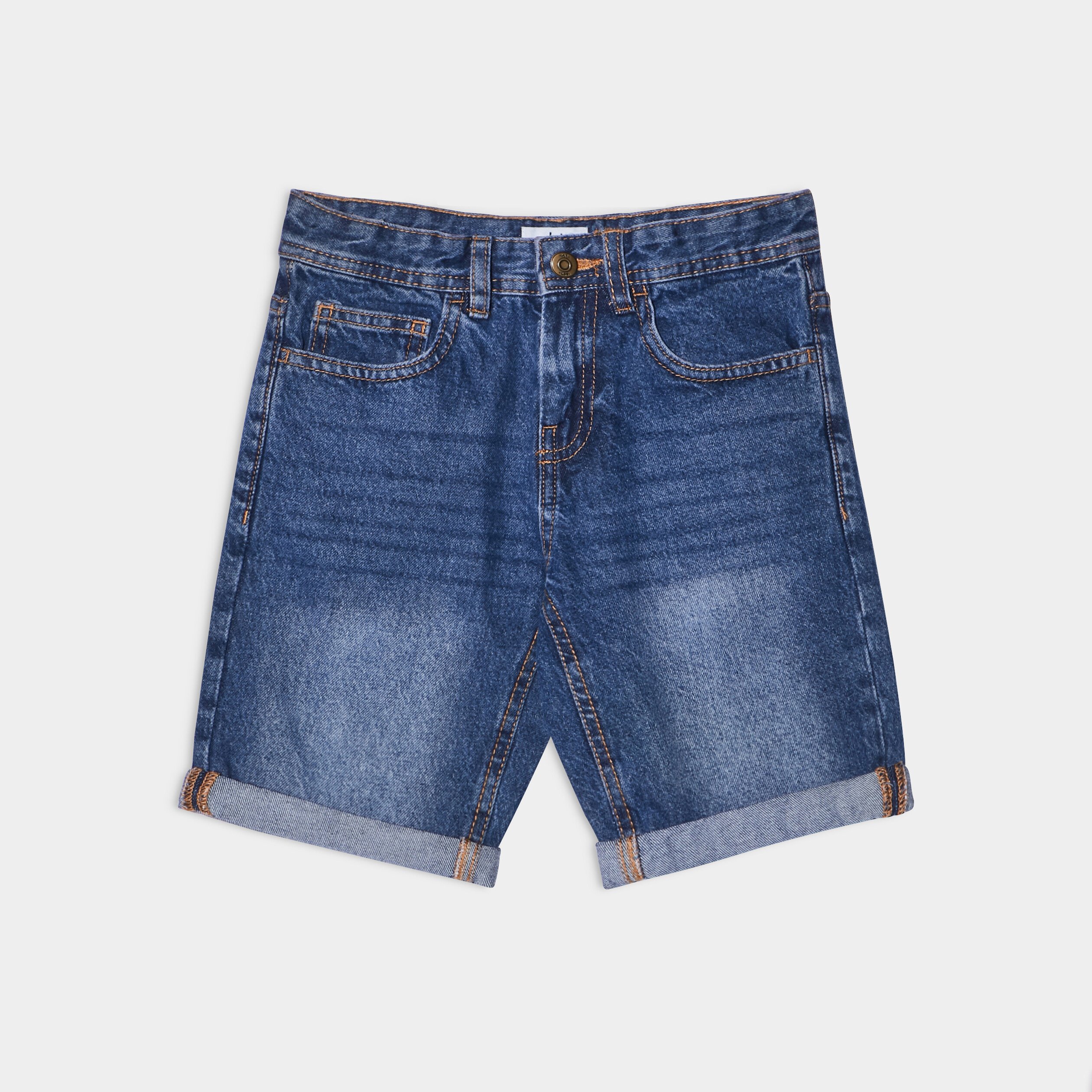 Bermuda en jean garcon hot sale