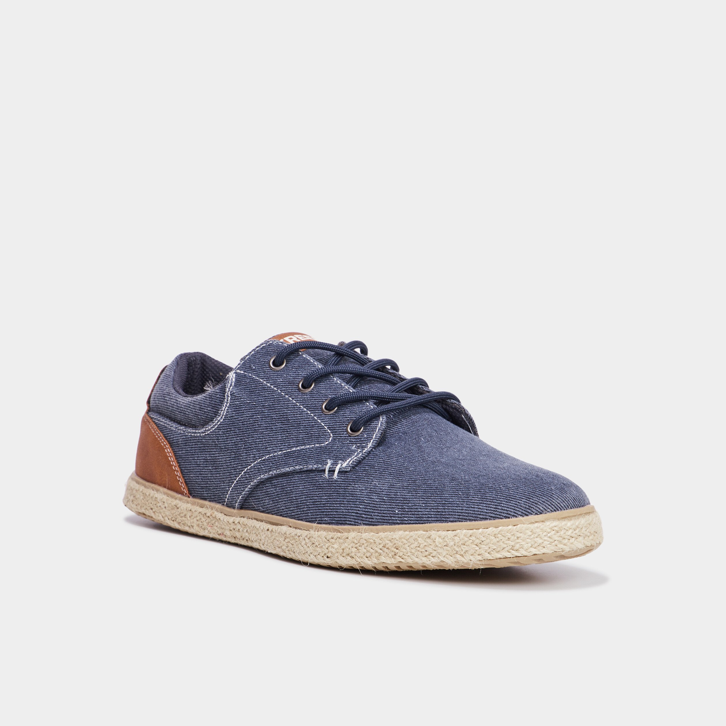 Derbies a lacets Creeks bleu marine homme La Halle