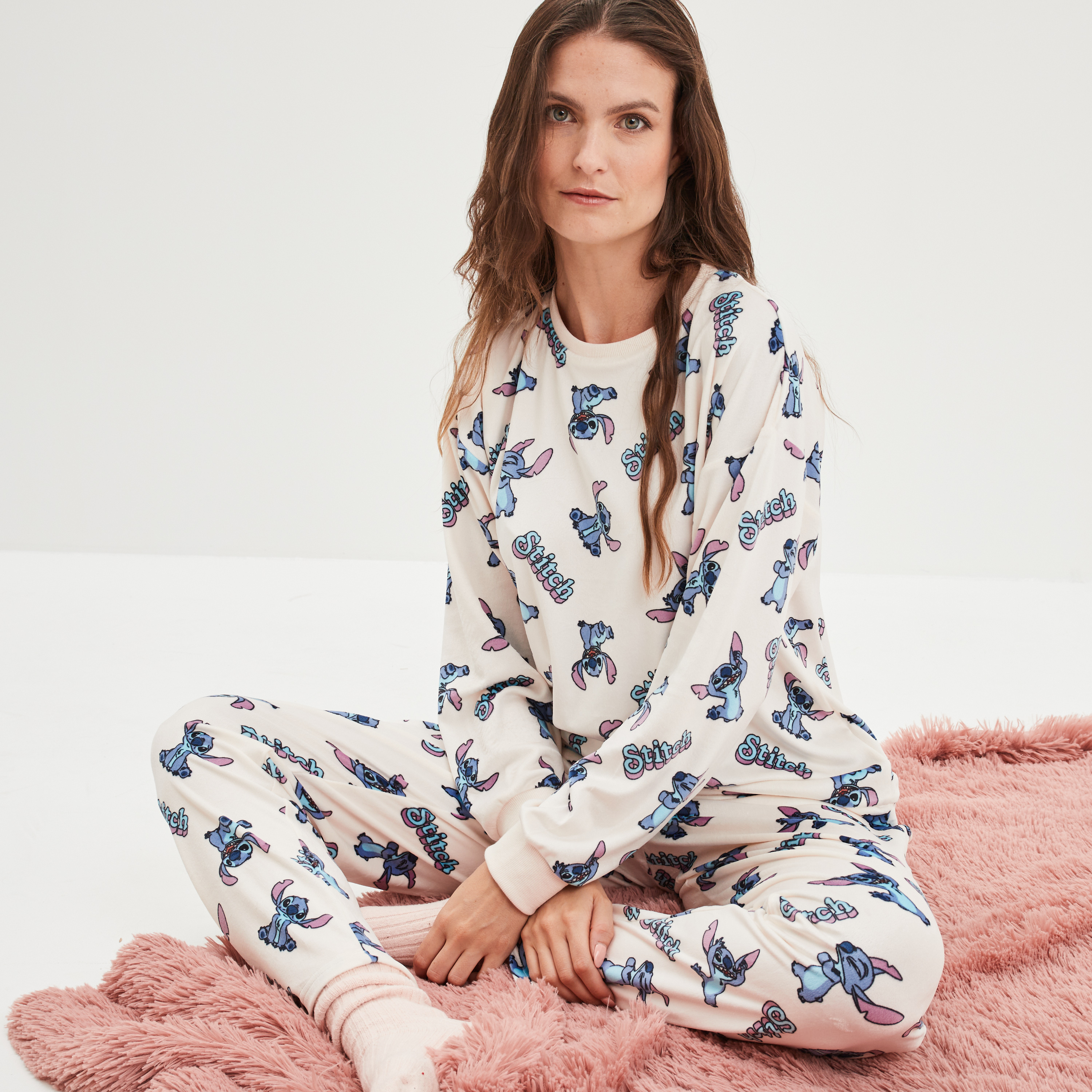 Orders ensemble pyjama velours femme