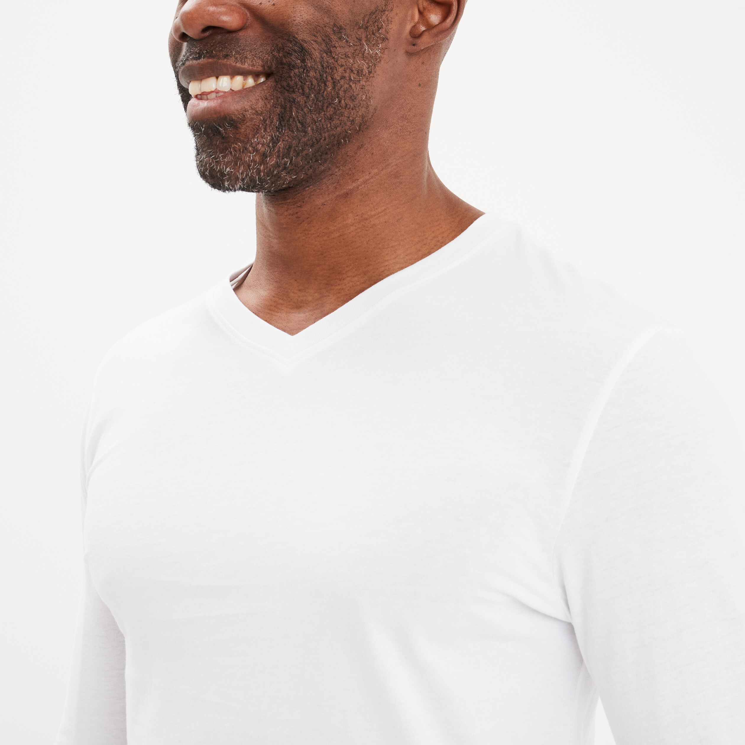 T-shirt homme en coton - Blanc