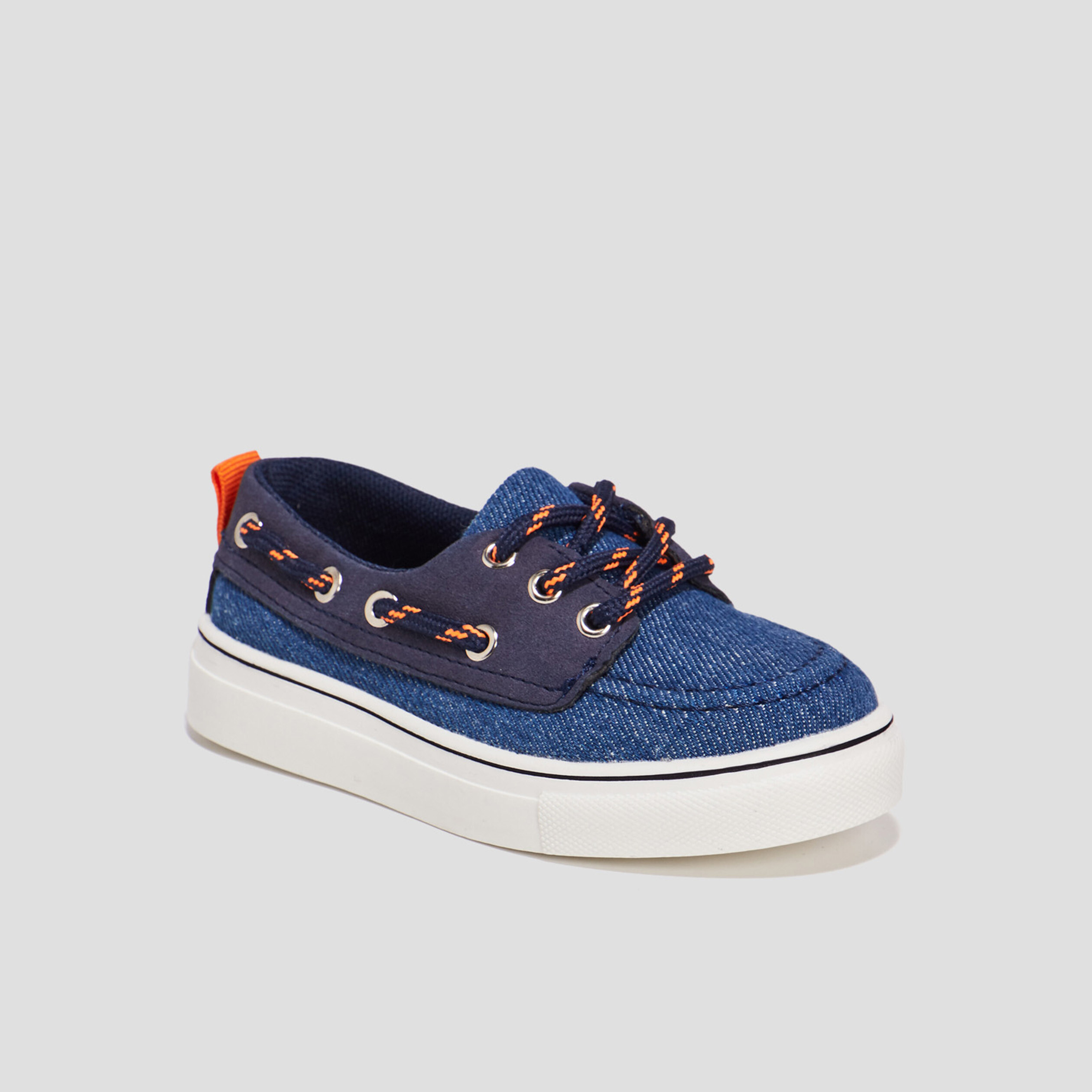 Chaussures bateau Trappeur bleu marine garcon