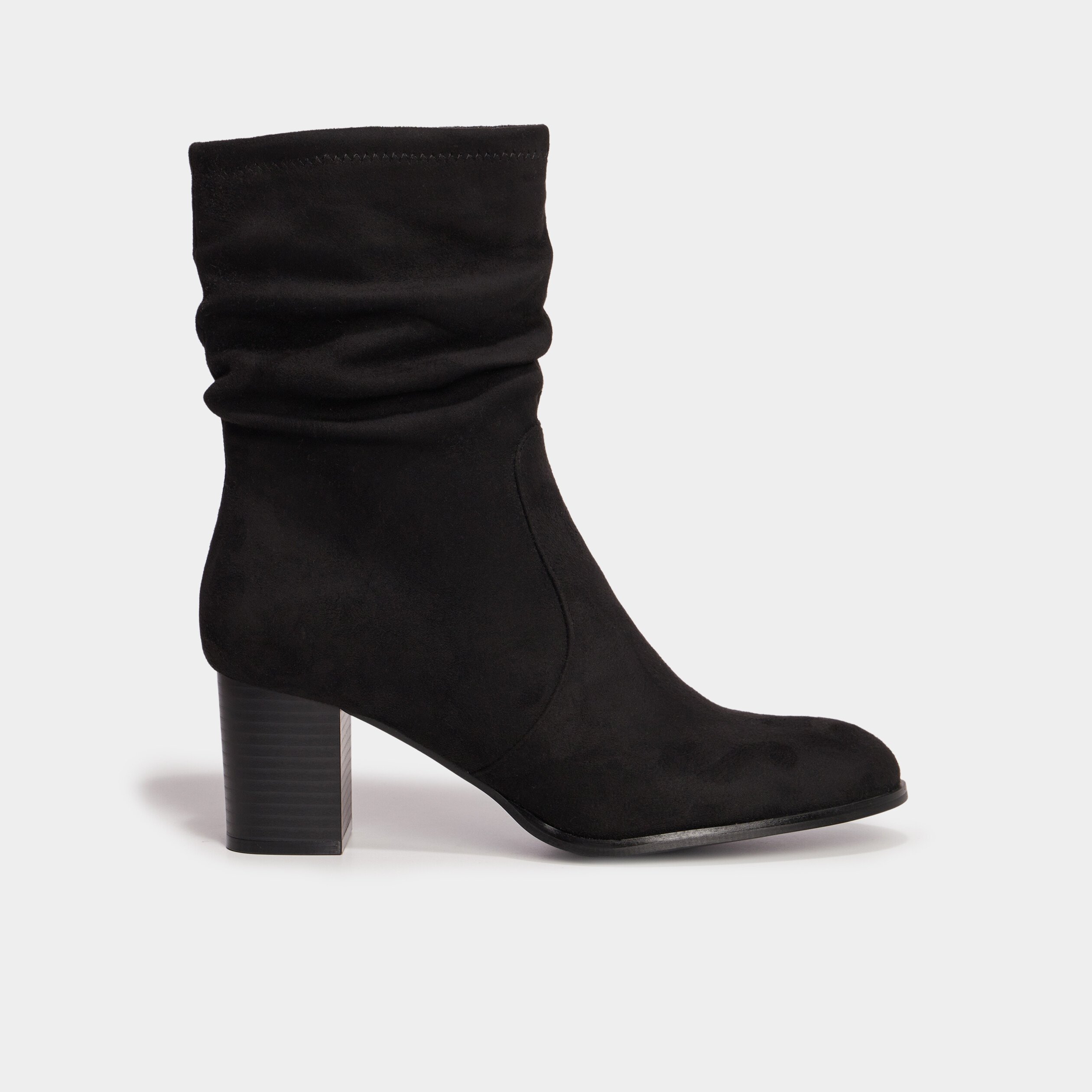 Bottines plissées on sale