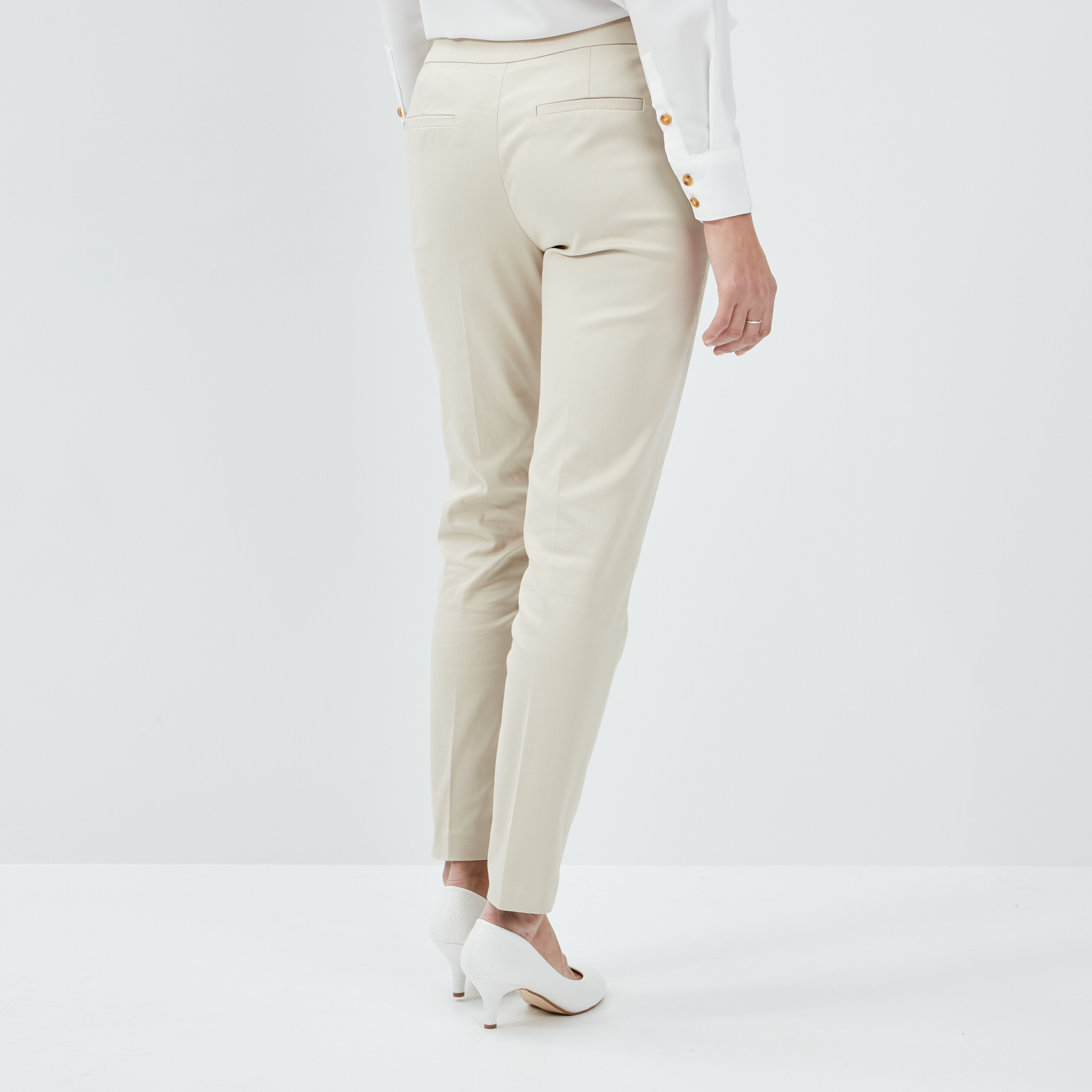 Pantalon taille shop normale femme