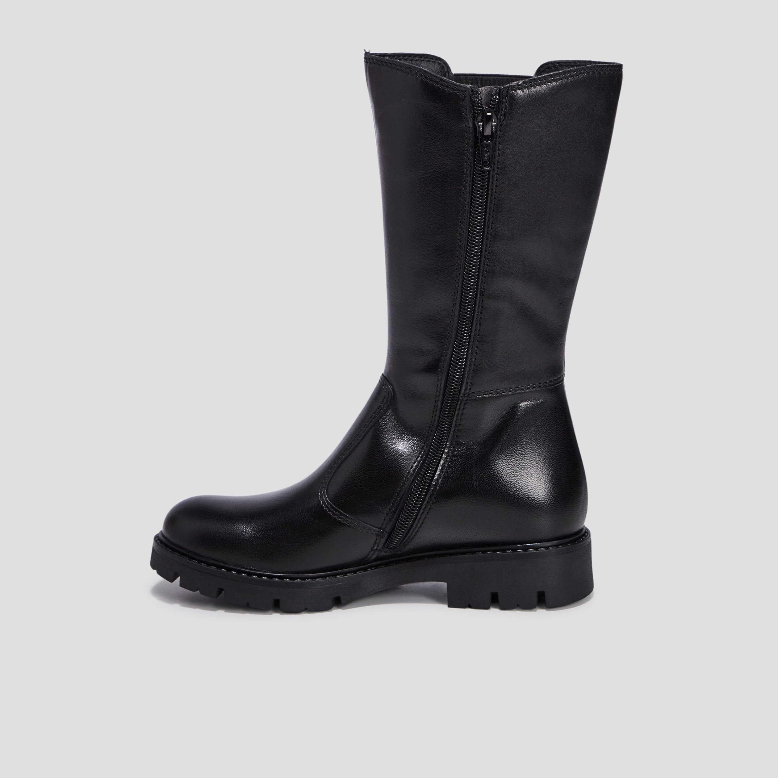 Bottes fille cuir best sale