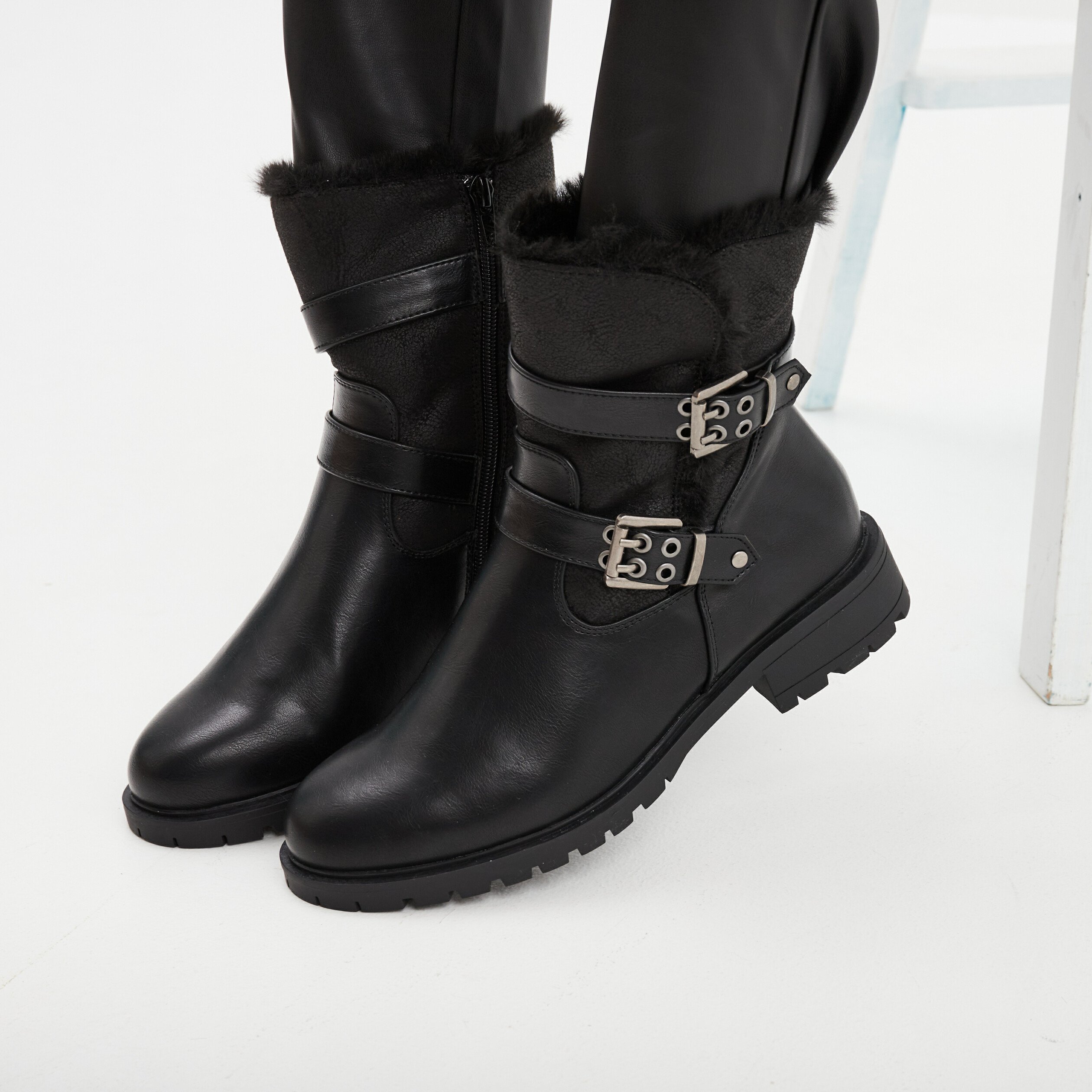 Boots motarde femme on sale