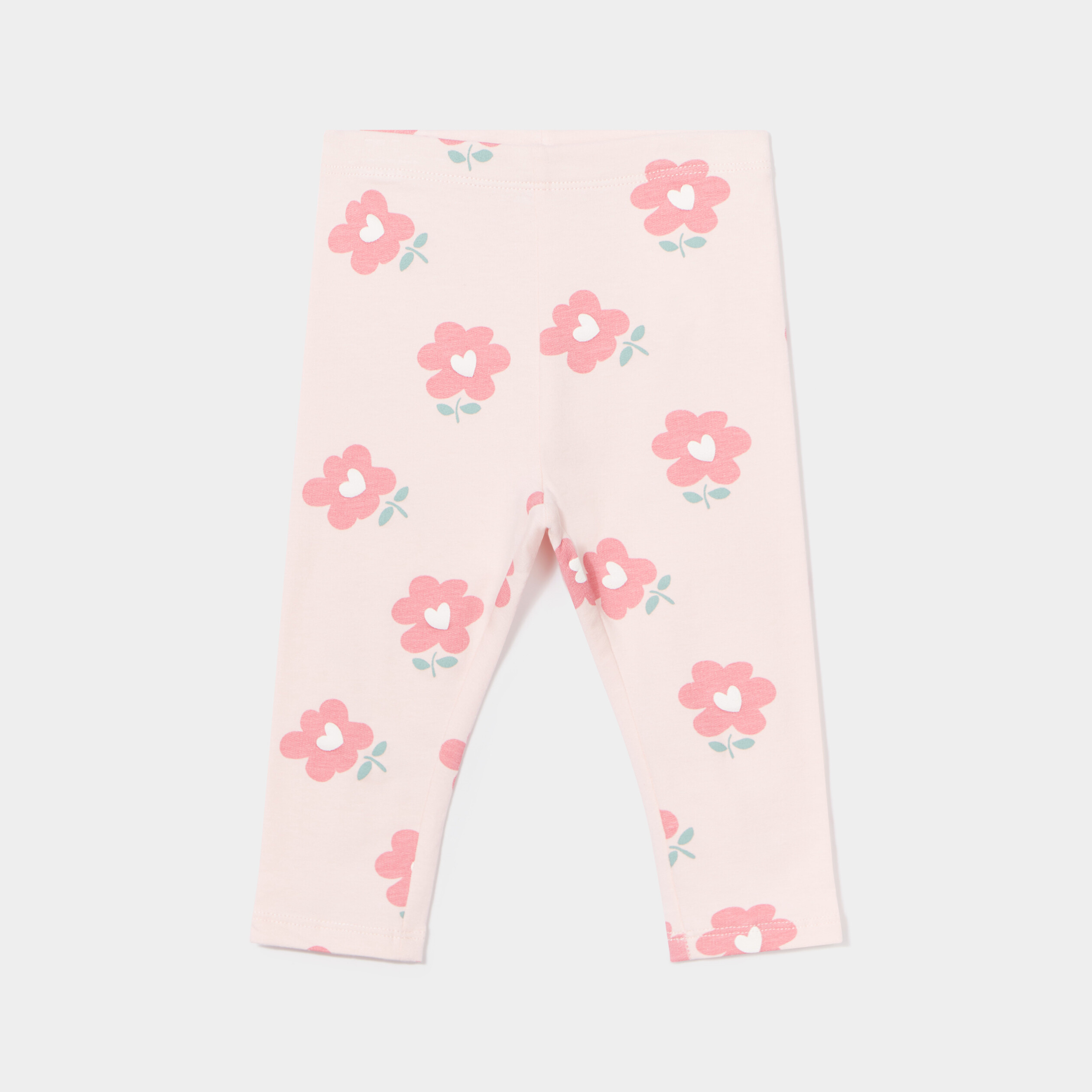 Legging molletonn rose clair b b fille