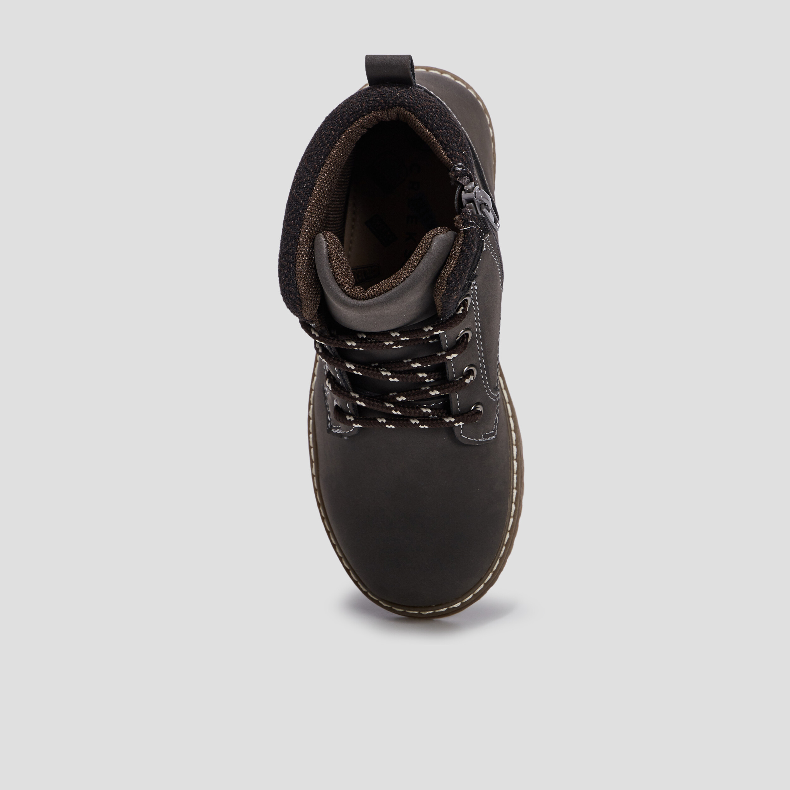 Bottines lacets marron gar on