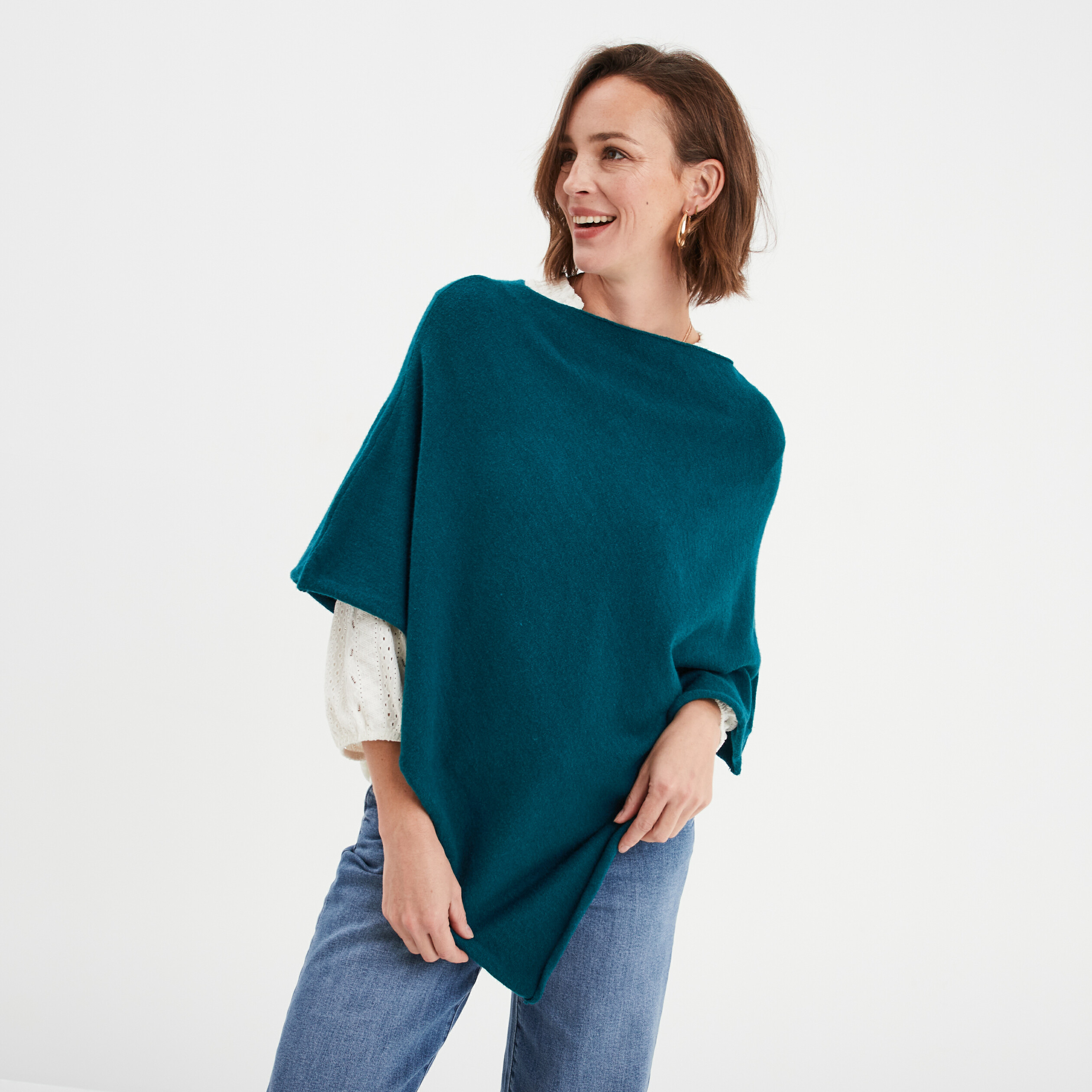 Poncho femme fashion la halle