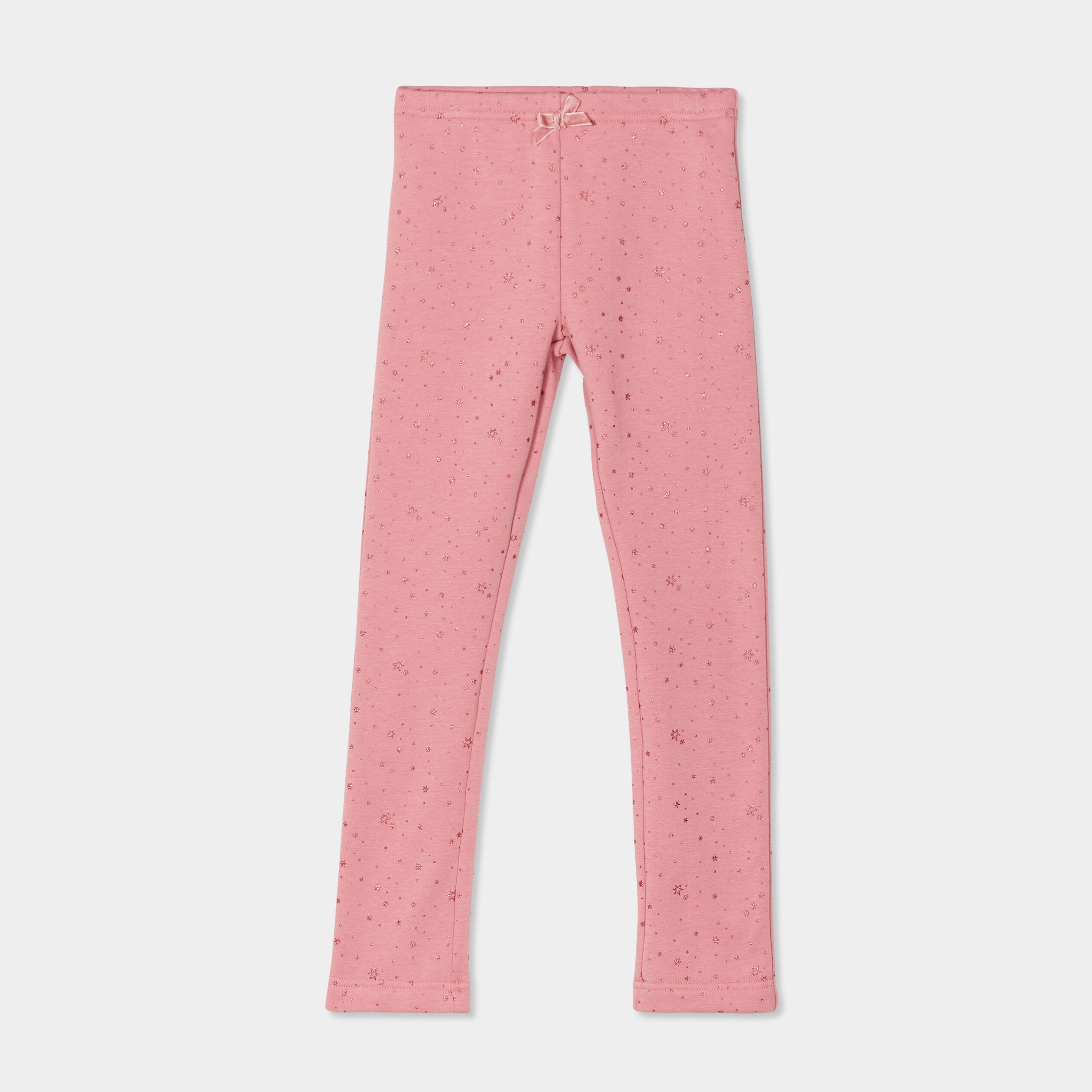 Legging double 3 4 vieux rose fille La Halle