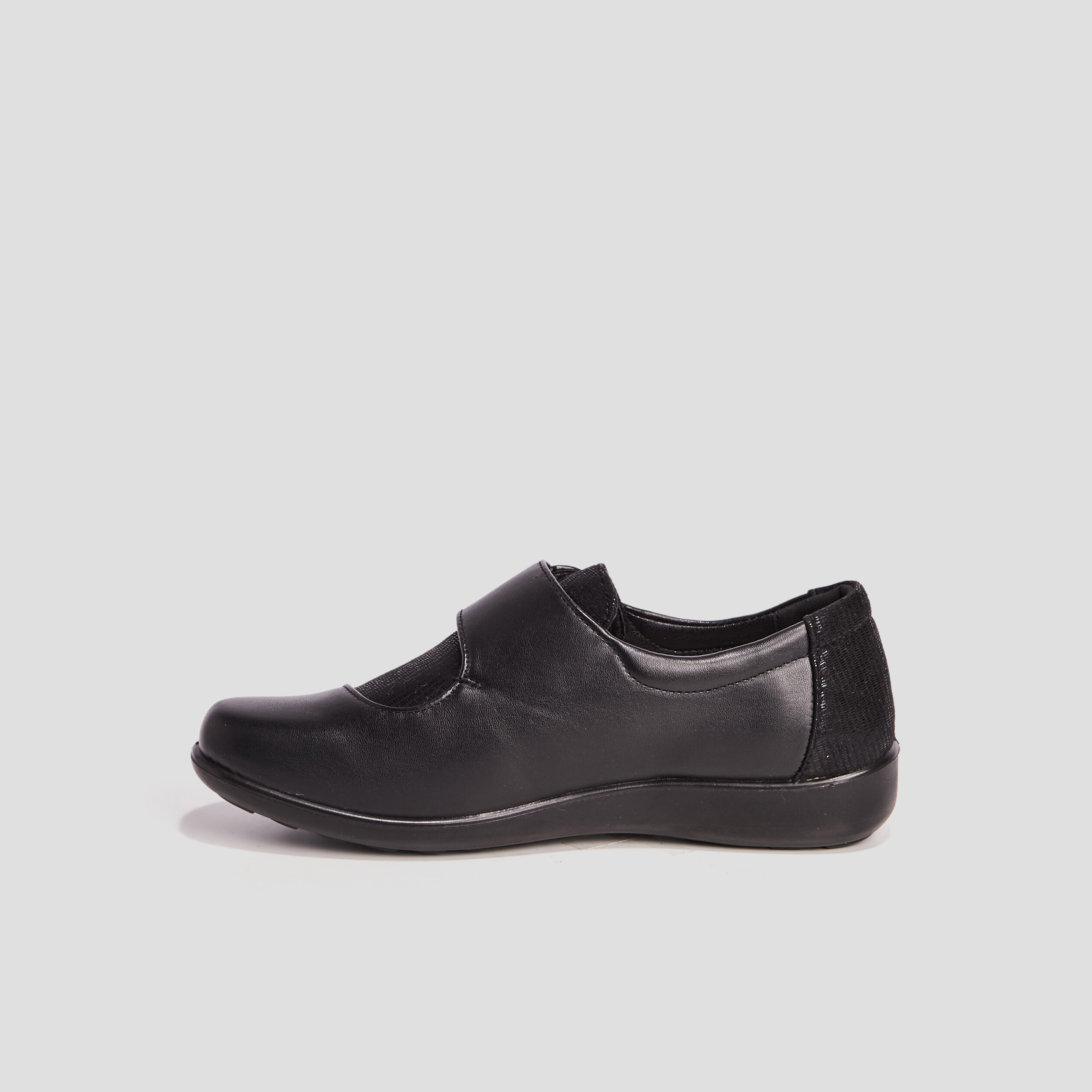 Chaussure confort LadySko : NELA, noir - Chaussures à scratches Chaussures  femme