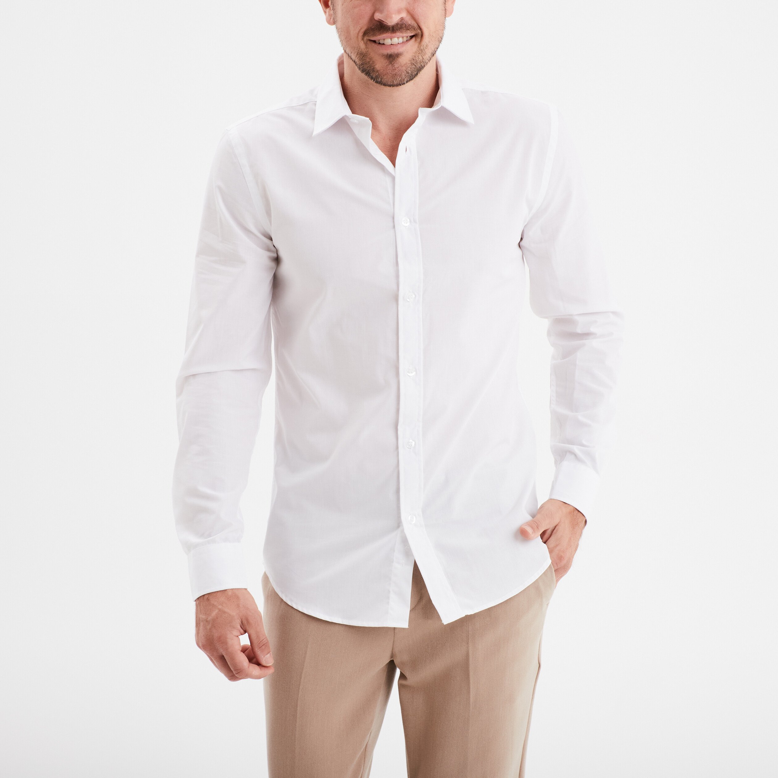 Chemise homme ajustée sale