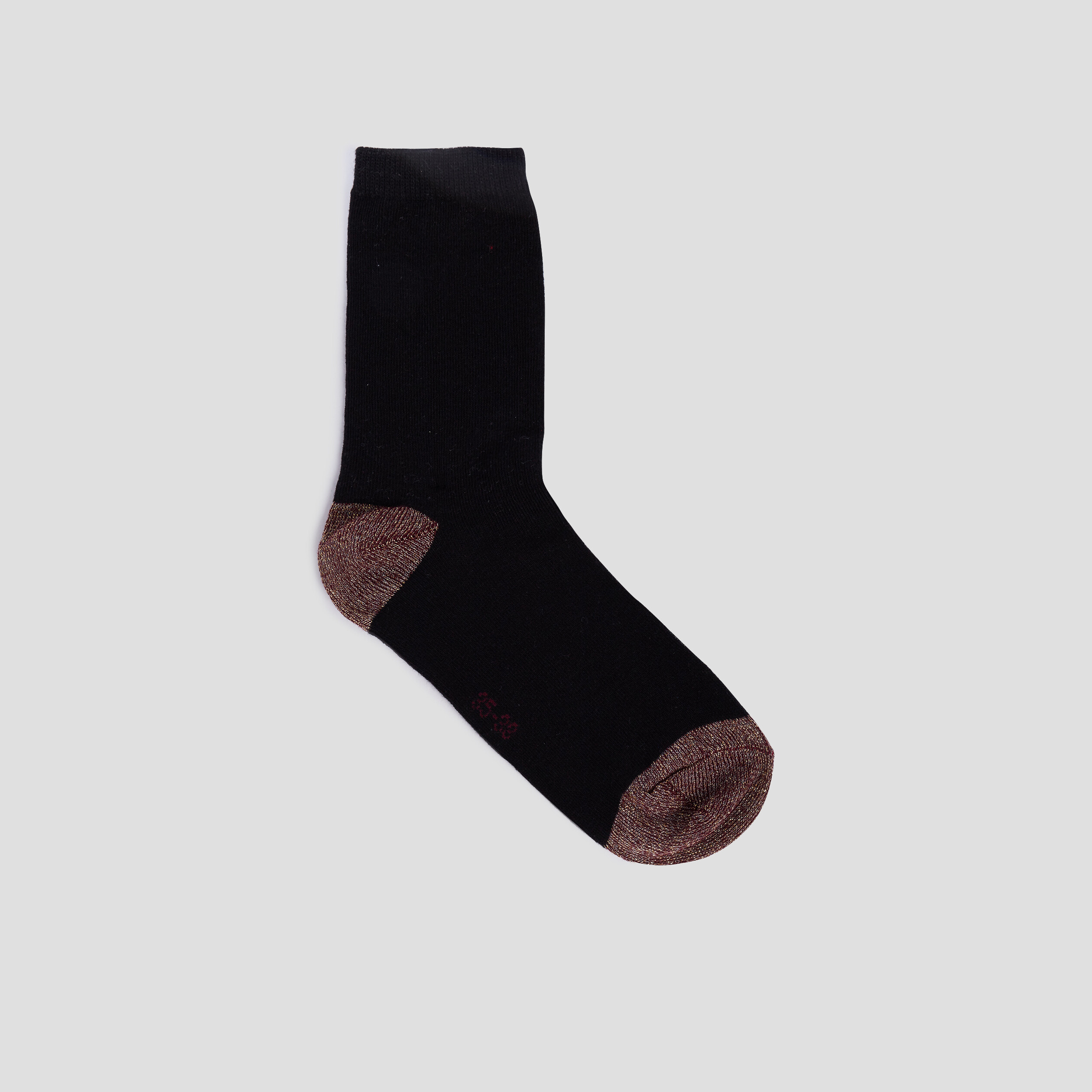 Lot de 5 paires de chaussettes unies noir mixte