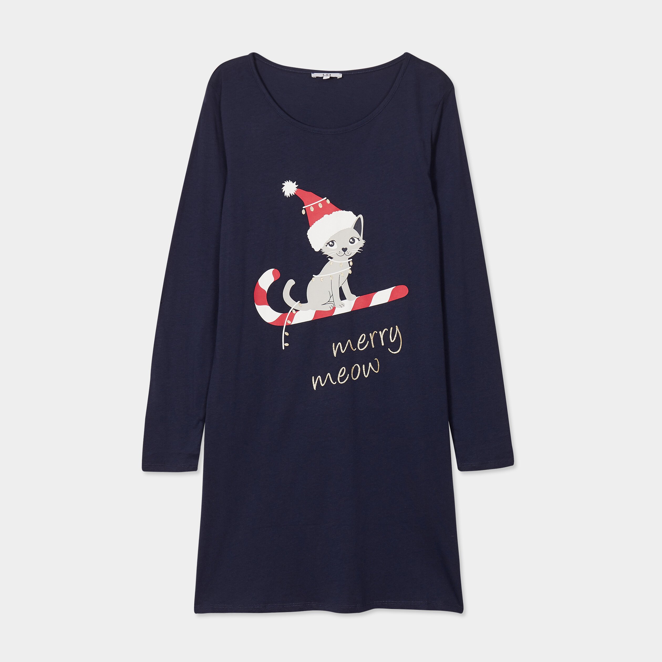 Chemise de nuit noel femme hotsell