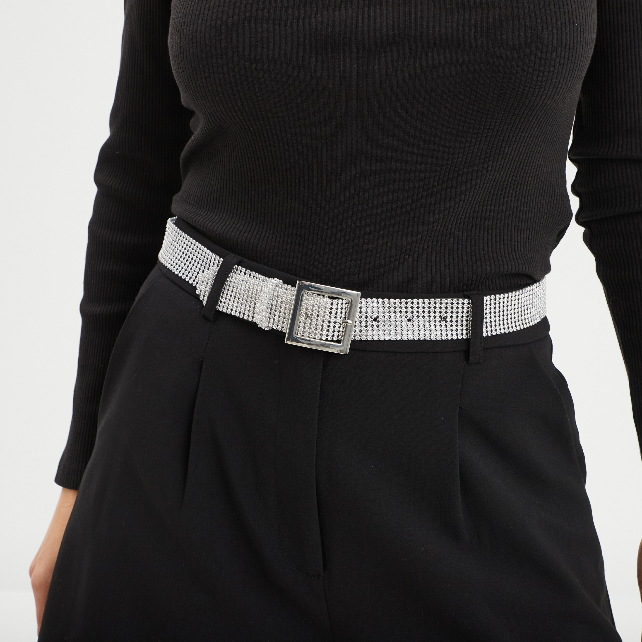 Ceinture argent femme best sale