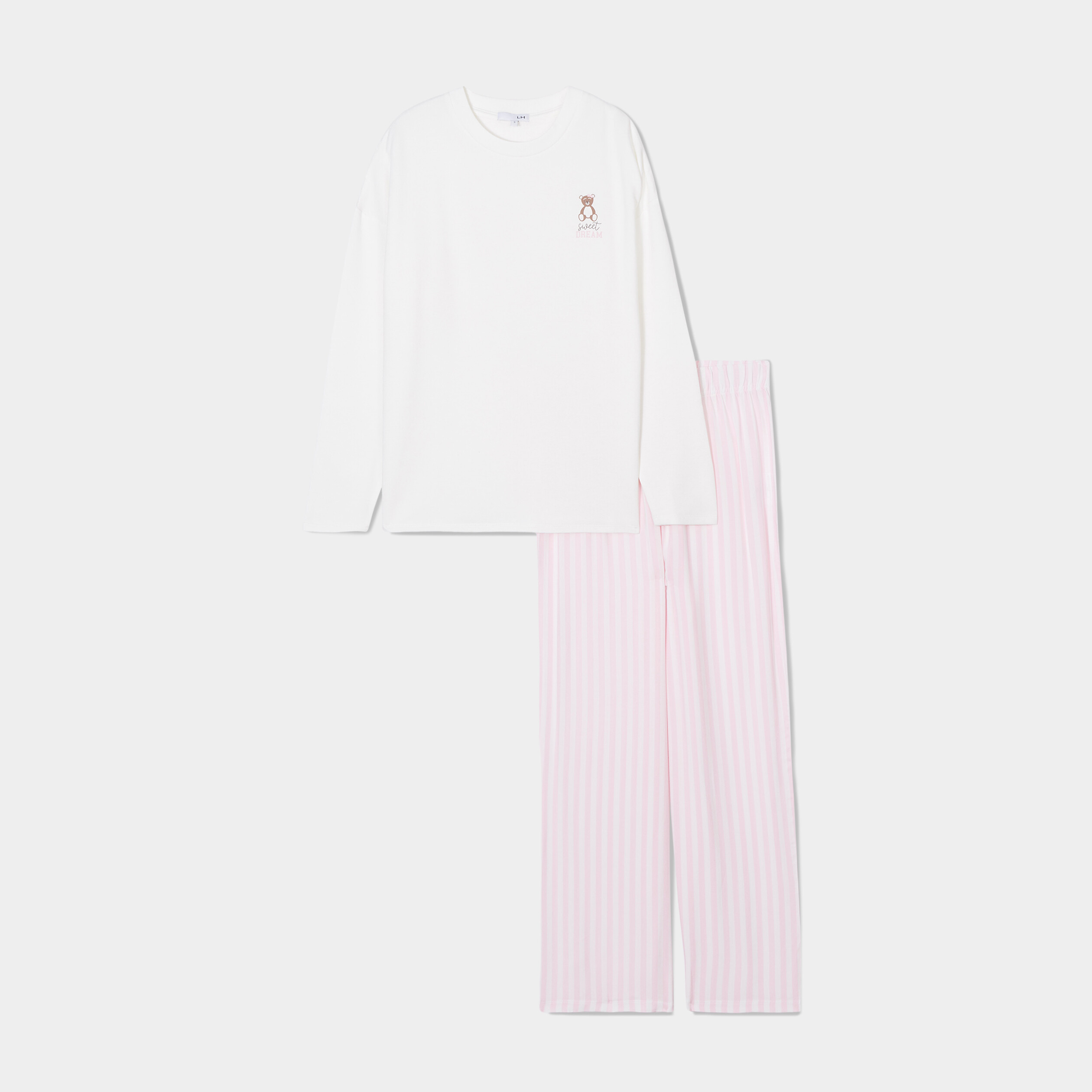 Pyjama,Ensemble 2 pièces T-Shirt et pantalon court pour femme, vêtements de  nuit d'été en coton, hauts et pantalons- Style 12[B2] Blanc - Cdiscount  Prêt-à-Porter