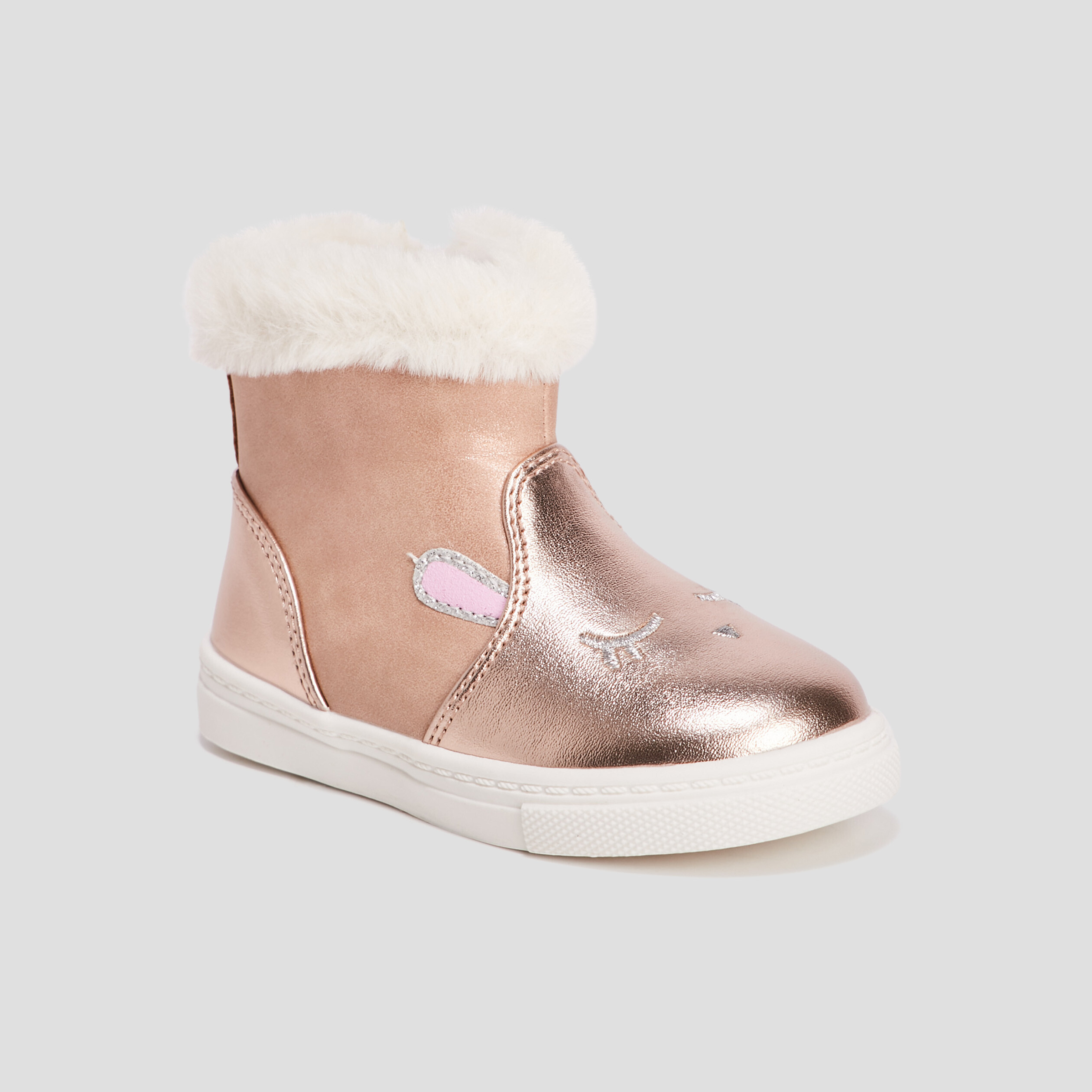 Bottines iris es rose b b fille La Halle