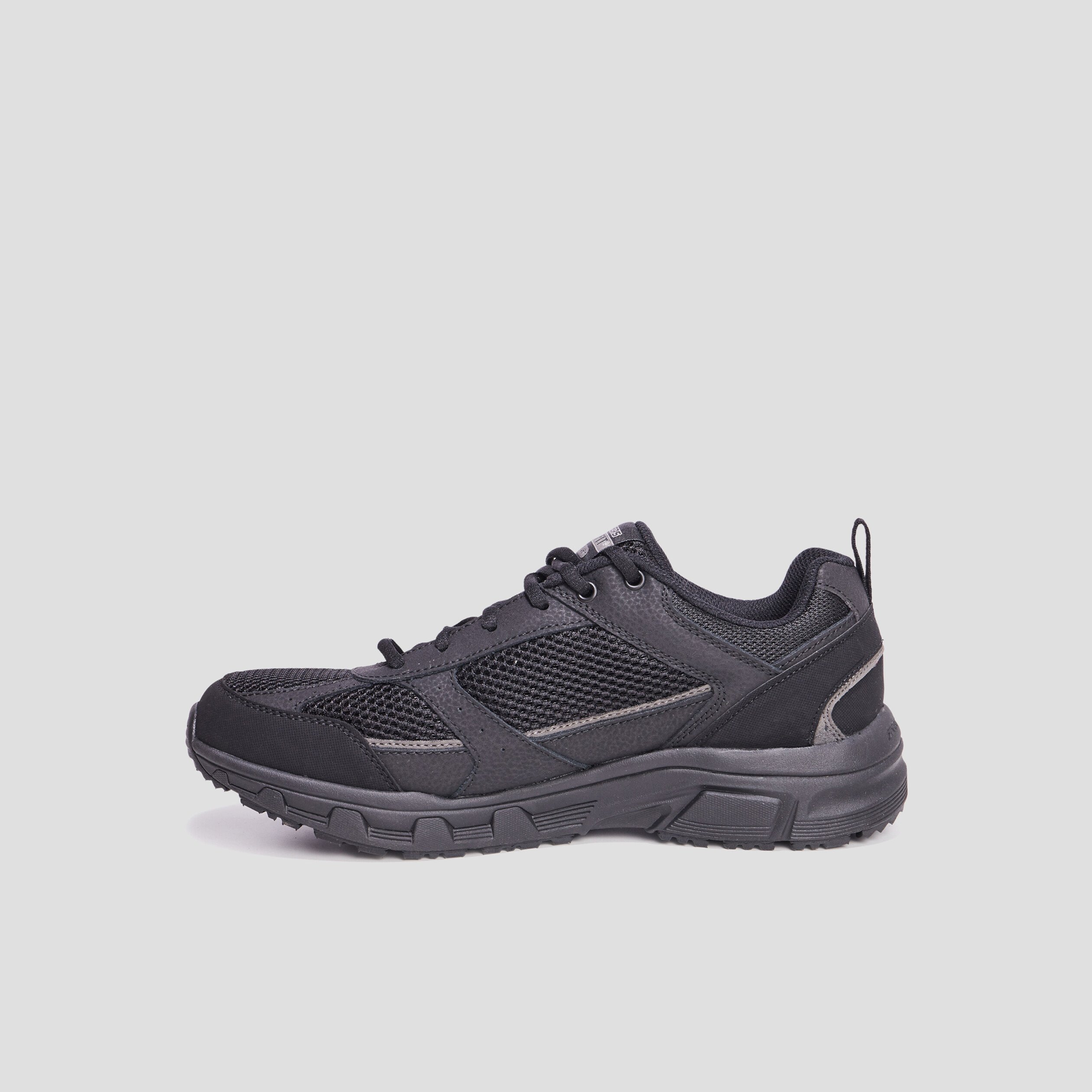 Baskets running m moire forme Skechers noir homme