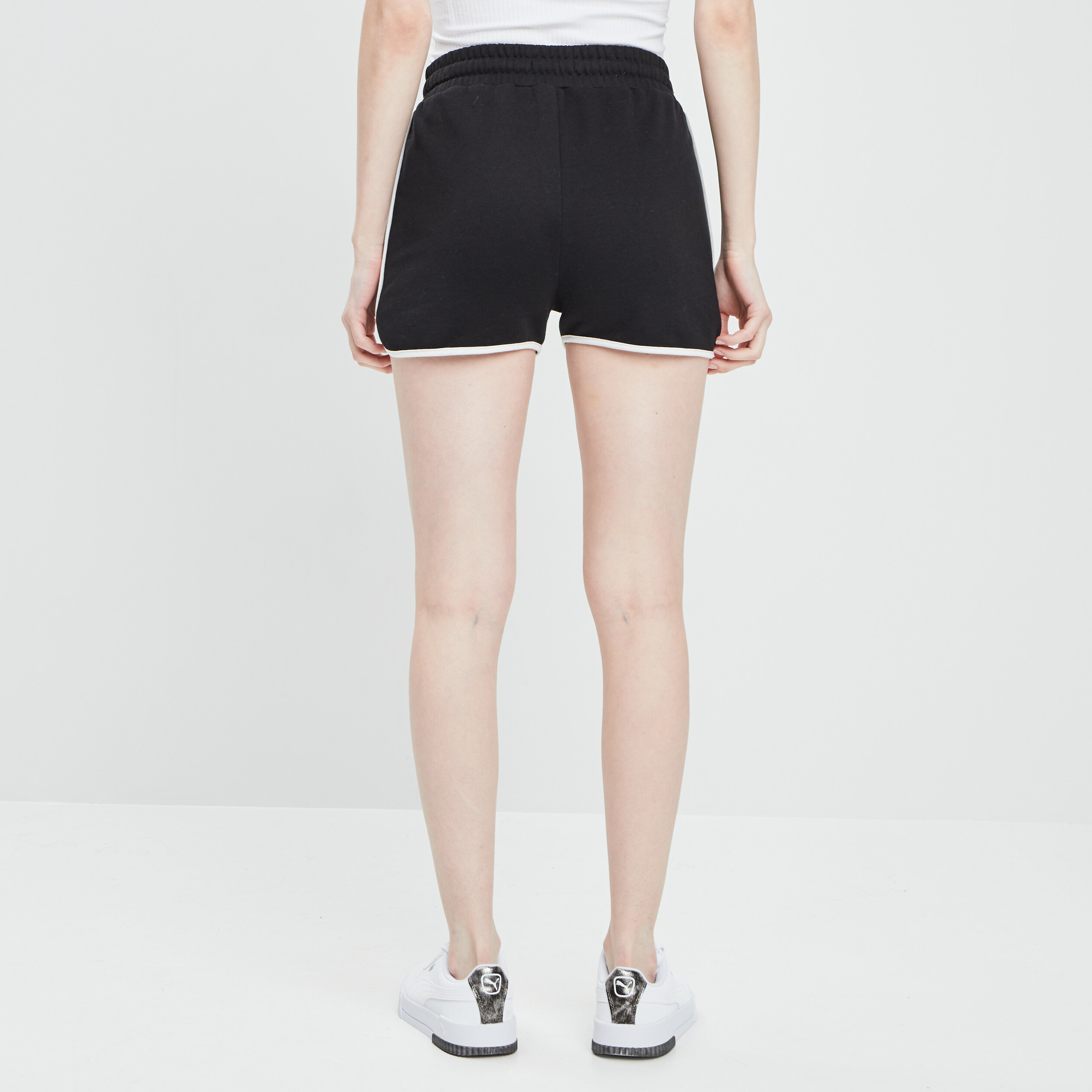 Short ajustable noir femme